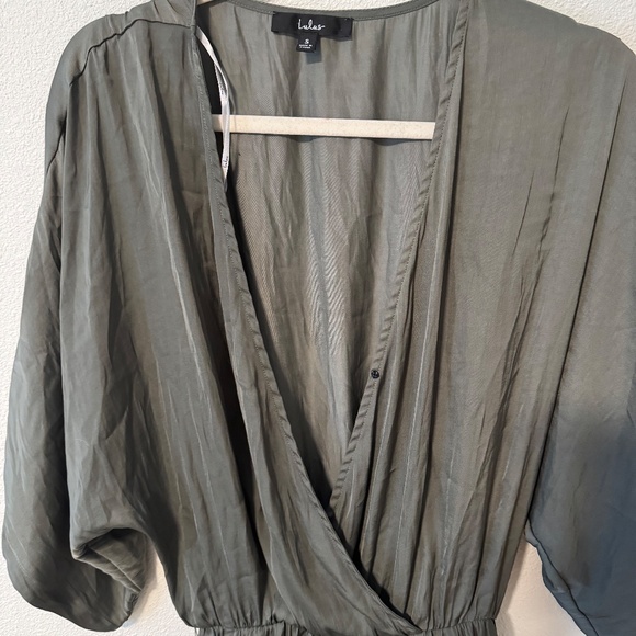 Lulus Green Romper - Picture 5 of 9